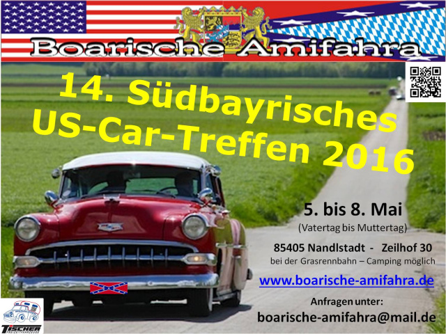 14. Südbayrisches US-Car-Treffen 2016
