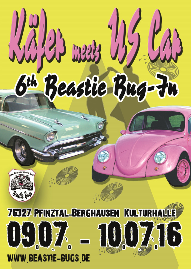 6. Beastie Bug-In / Käfer meets US-Car