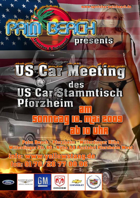 6. US Car Treffen in Pforzheim