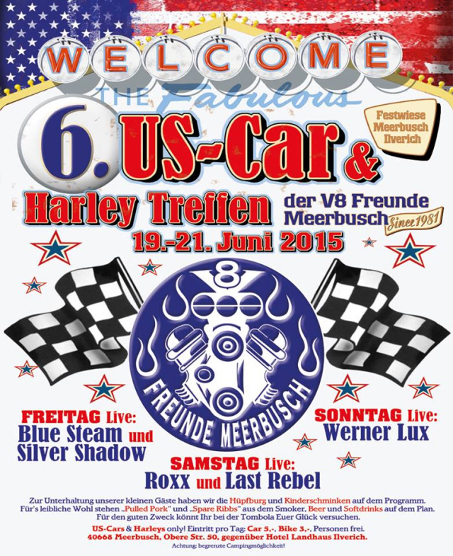 6.US-Car & Harley Meeting V8 Freune Meerbusch
