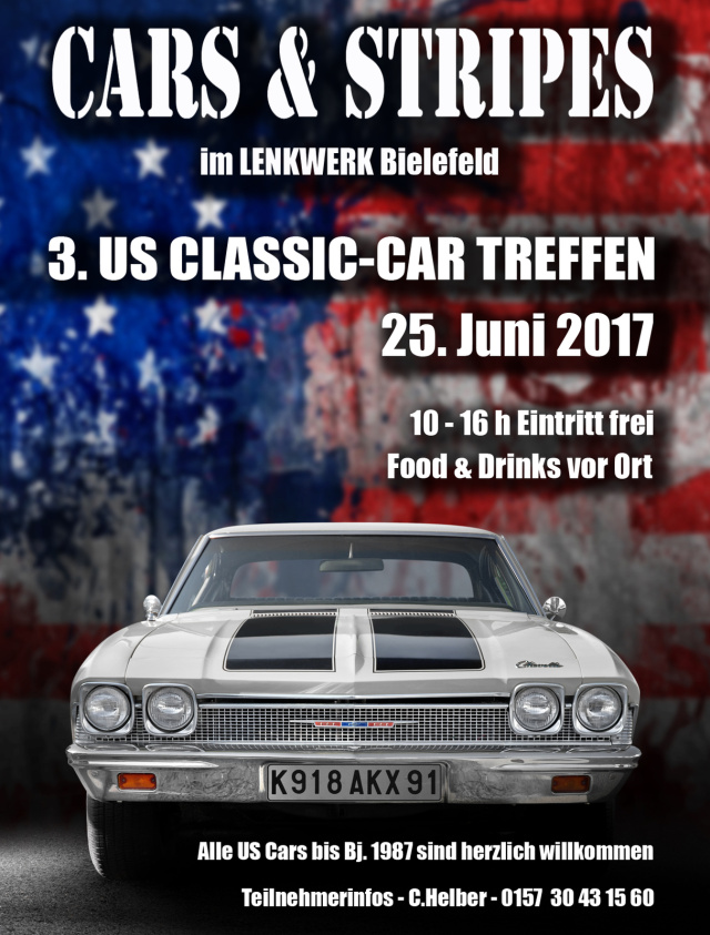 Cars & Stripes 3. US-Classic Car Treffen
