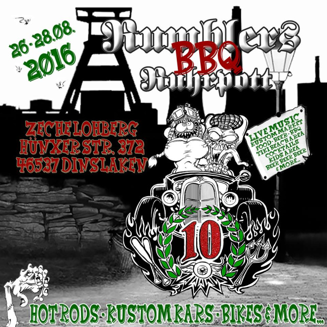 Rumblers Ruhrpott BBQ 2016 - The 10th!