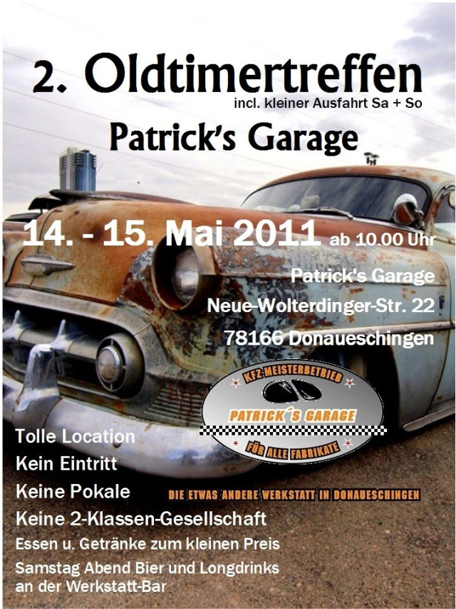 2. Oldtimer-Treffen Patrick's Garage