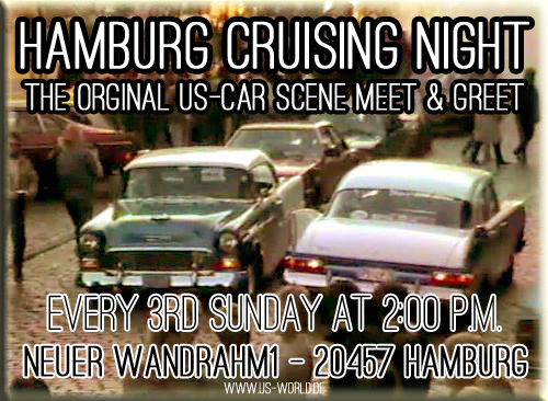US Car Cruising Hafencity - Hamburg Cruising Night
