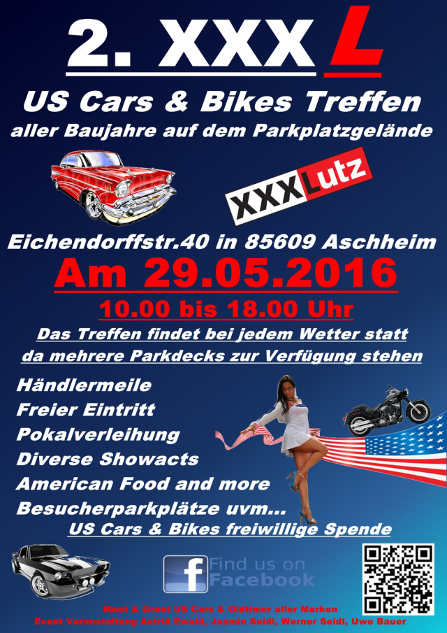 2. XXXL US Cars & Bikes Treffen
