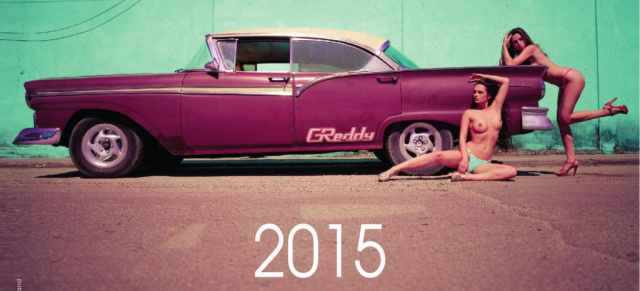 "passion for lubes  cuba classics : 2015: Neuer Erotik-Kalender von SWD / American Cars & Girls auf Kuba