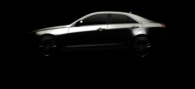 Teaser: Cadillac ATS - das neue Mittelklasse-US-Car & XTS kommt!: Konkurrenz zu BMW 3er, Audi A4 und Mercedes-Benz C-Klasse