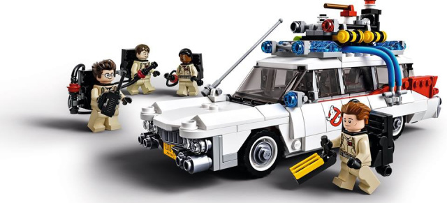 "Ghostbusters"-Cadillac ECTO-1 als LEGO-Bausatz: Geisterjäger Cadillac Krankenwagen für Film- und US-Car Fans