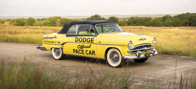 Leader of the Pack : Einer von 701: 1954 Dodge Royal Indy 500 Pace Car Replica