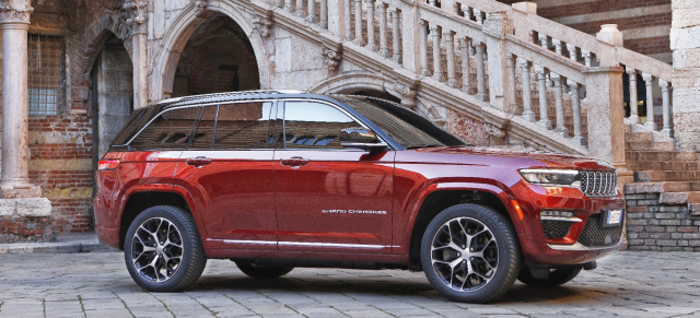 Fünfte Generation des Grand Cherokee: Jeep startet Debüt des neuen Grand Cherokee 4xe in Europa