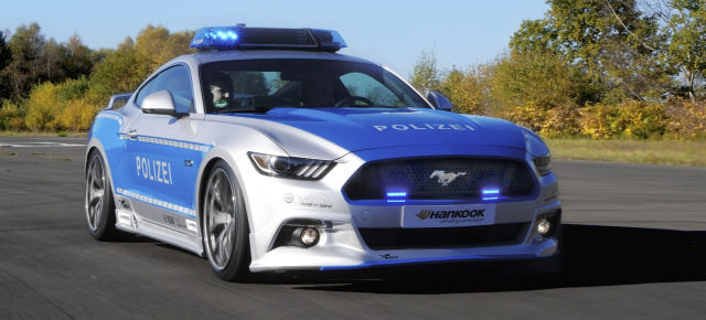 Just for Show: Ford Mustang Polizeiwagen von "Tune it safe!