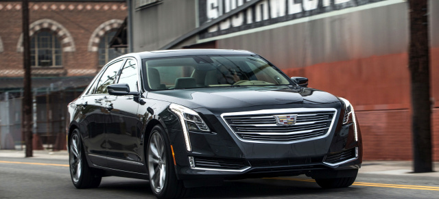 Schon gefahren:  Cadillac CT6: Die neue Leichtigkeit