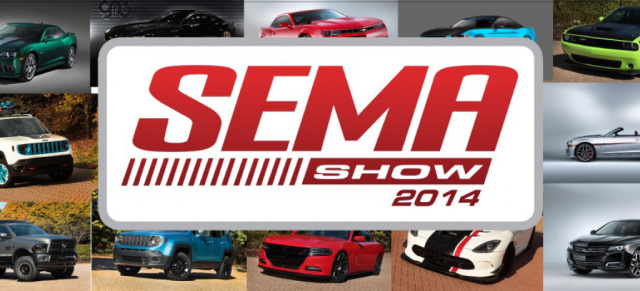 Die Highlights der SEMA SHOW 2014: Amerikanische Autos auf der größten Tuning-Show der Welt
