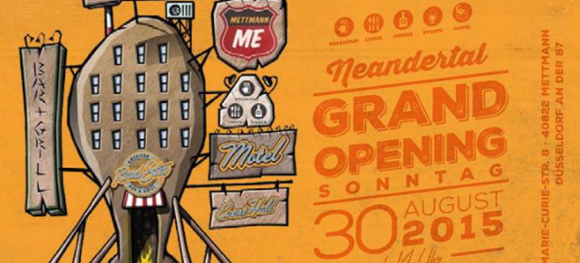 30. August, Mettmann: Grand Opening Road Stop Neandertal