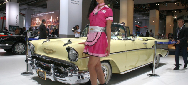 IAA Frankfurt 2011: Die heissen Girls der Automesse: Hübsche Hostessen der 64. Internationalen Automobil Ausstellung (15.-25. September)