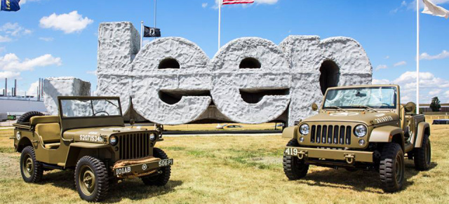 75 Jahre Jeep: Jeep erinnert sich mit dem Konzeptfahrzeug ‚Wrangler 75th Salute' an 75 Jahre Historie