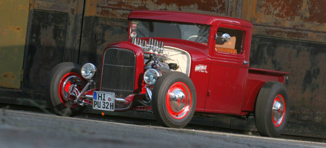 Cool Coupe - US-Car Hot Rod made in England!: Duksville 32er Ford Model A Pick Up