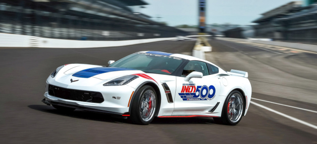 28 Mai: 101st Indianapolis 500: Corvette Grand Sport ist das Official Pace Car 2017 