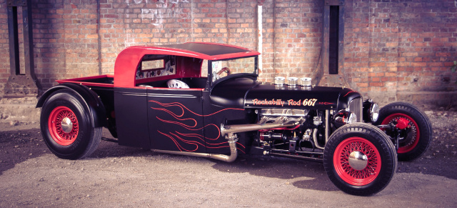 Rockabilly Rod 667: The little Brother of the Beast: 1929 Ford Model A
