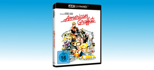 Ab dem 9. November in neuer Brillianz dank 4K Ultra HD: „American Graffiti" feiert 50. Jubiläum