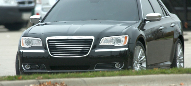Ungetarnt: Der 2011er Chrysler 300C : Das amerikanische Auto beim Fotoshooting erwischt!