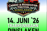 Topless Cabrio- & Roadster Treffen | Sonntag, 14. Juni 2026
