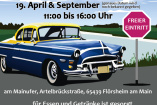 US-Car / Oldtimer und Bike Treffen in Flörsheim am Main | Sonntag, 19. April 2026