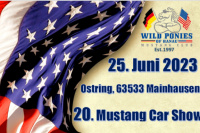 20. Mustang - Car - Show | Sonntag, 25. Juni 2023