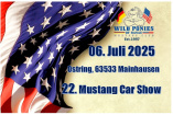 22. Mustang - Car - Show | Sonntag, 6. Juli 2025