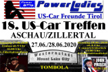 18. US-Car Treffen der Powerladies | Samstag, 25. Juni 2022
