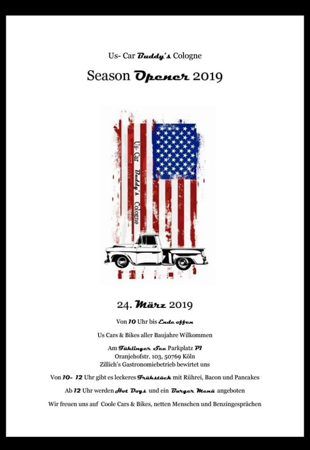 Us Car Buddy's Cologne Season Opener