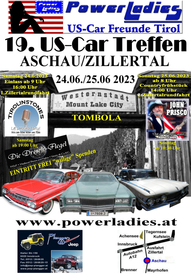 19. US Car Treffen der Powerladies