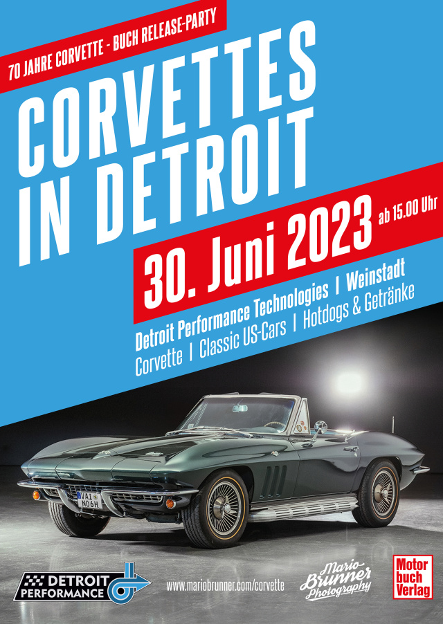Corvettes in Detroit