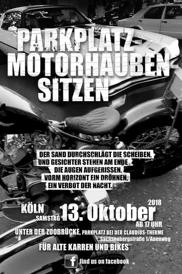 Motorhaubensitzen