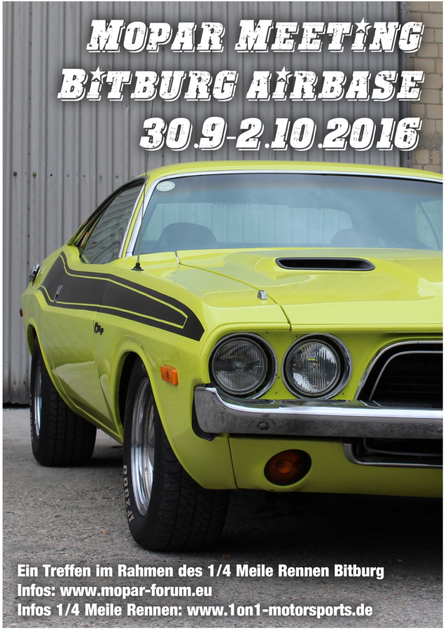 Mopar "Forumstreffen" (US-Cars bzw Oldtimer sind auch gern gesehn)
