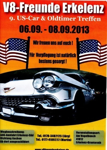 9. US-Car Treffen der V8 Freunde-Erkelenz