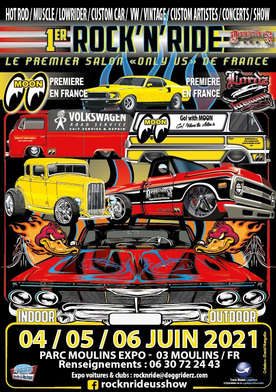 ABGESAGT 1. Rock'n'Ride Freitag, 4. Juni 2021 Parc Moulins Expo