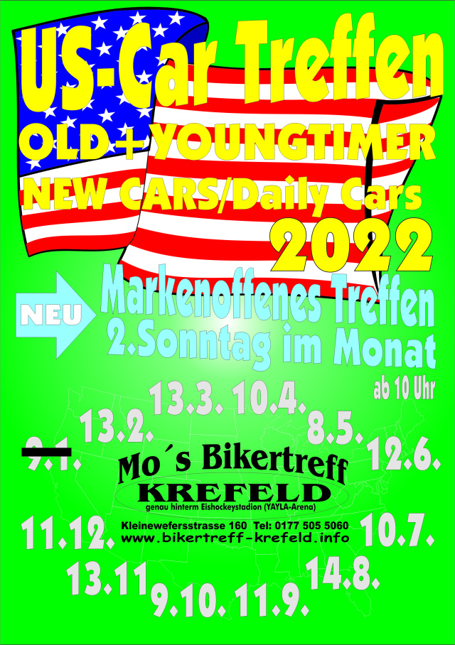 US-Car Treffen bei Mo´s Bikertreff