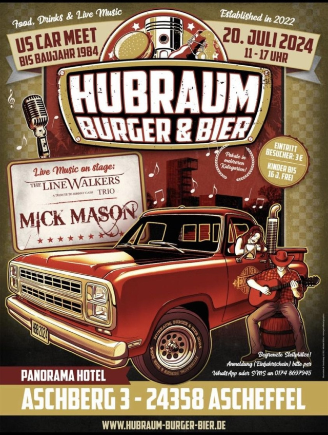 Hubraum, Burger & Bier