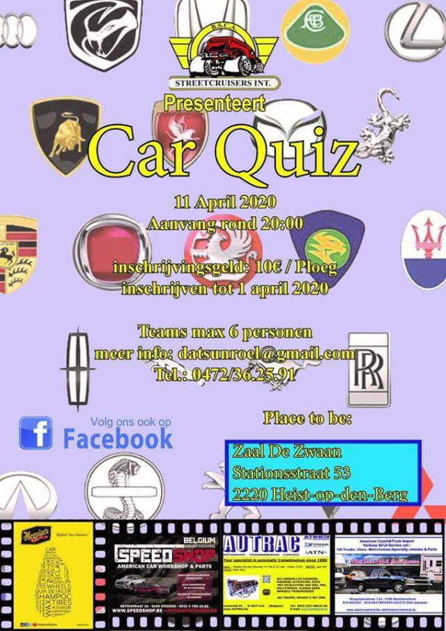 ABGESAGT Car Quiz