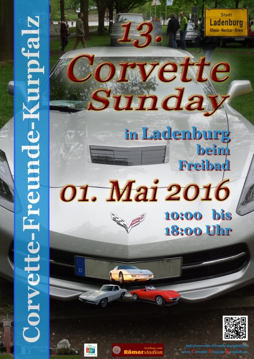 13. Corvette-Sunday der Corvette-Freunde-Kurpfalz