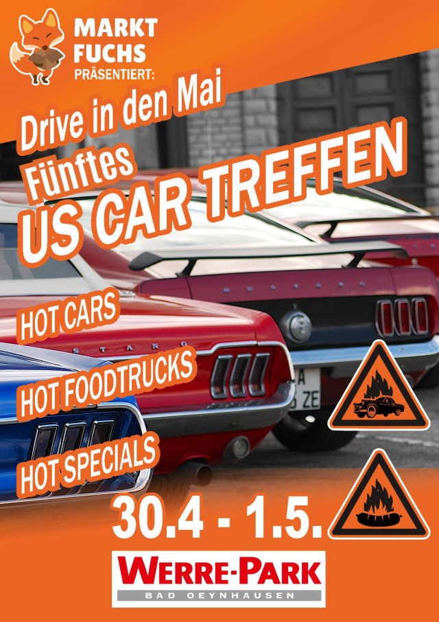 Drive in den Mai 5. US-Car Treffen