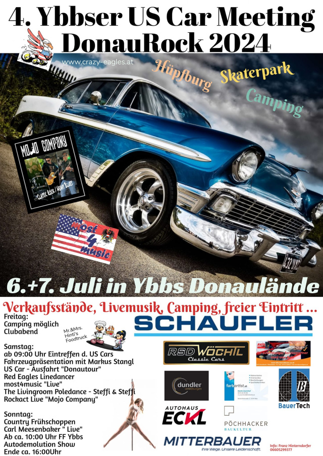 4. Ybbser US Car Meeting " Donaurock 2018"