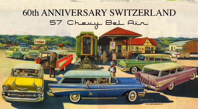 60th Anniversary 57 Chevy Bel Air 