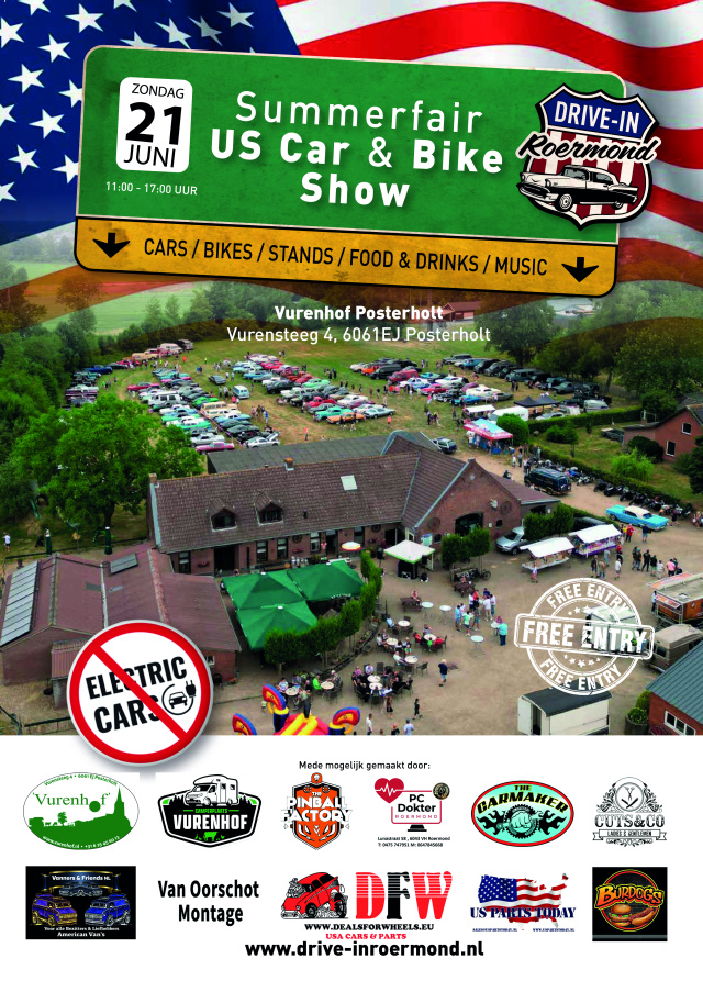 5. Summerfair's US Car & Bike Show Posterholt (NL)
