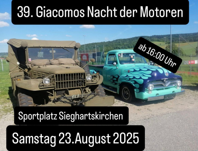 Giacomos Nacht der Motoren