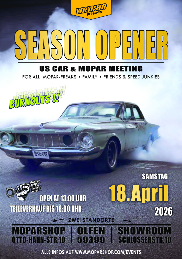 Season Opener 2026 / US-Car & Mopar Meeting