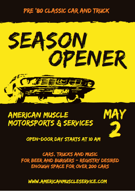 Season Opener American Muscle Service