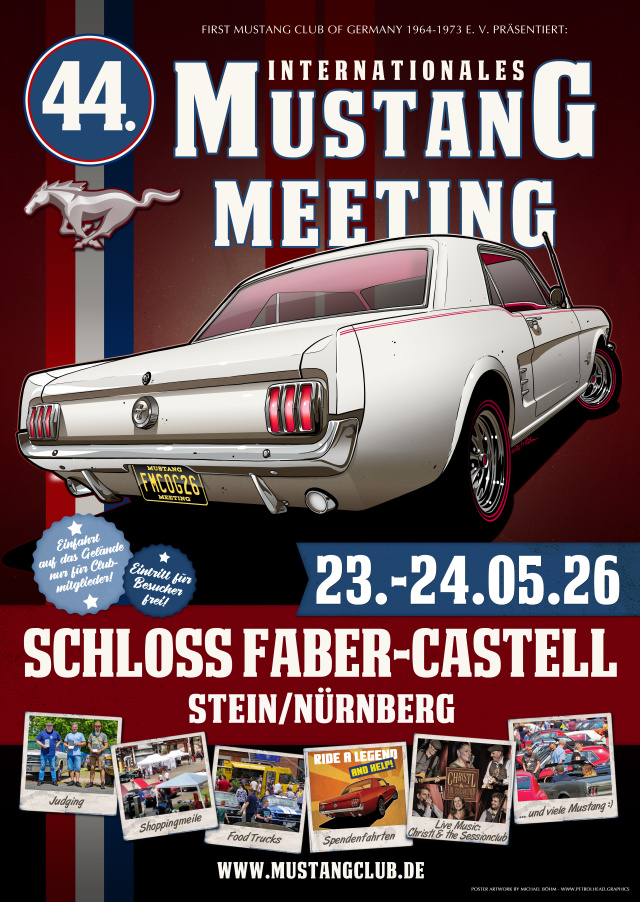 44. Internationales Mustang Meeting in Stein bei Nürnberg