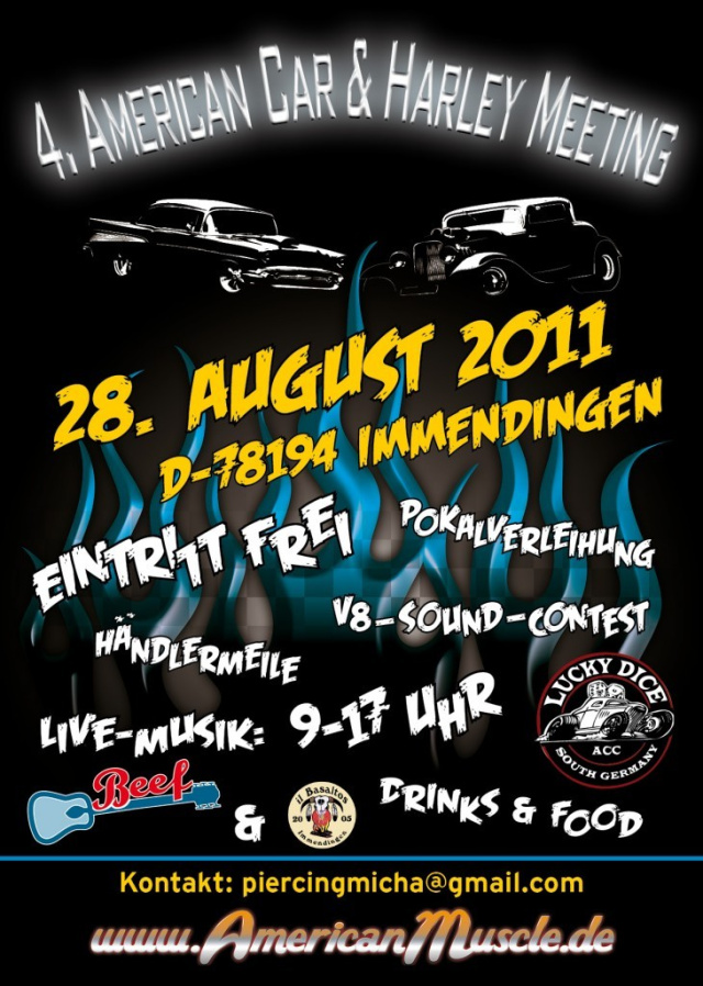 4. American Car & Harley Meeting 